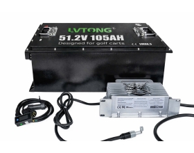 Pin Lithium Xe Golf 51.2V 105Ah